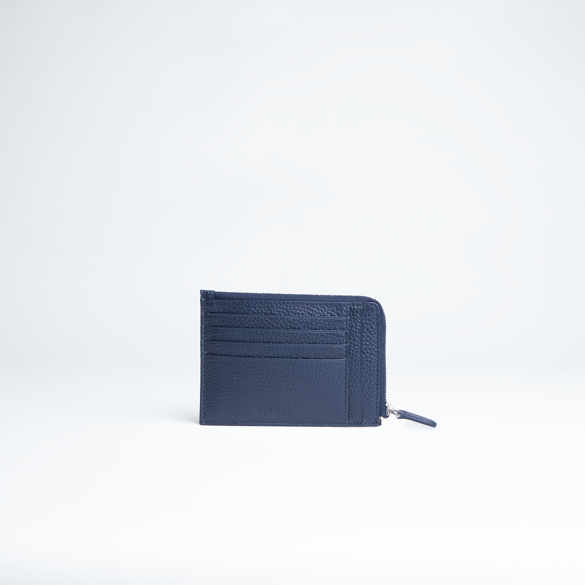 MILANO #1207 PORTA CARTE DI CREDITO/DOCUMENTI IN PELLE MARTELLATA