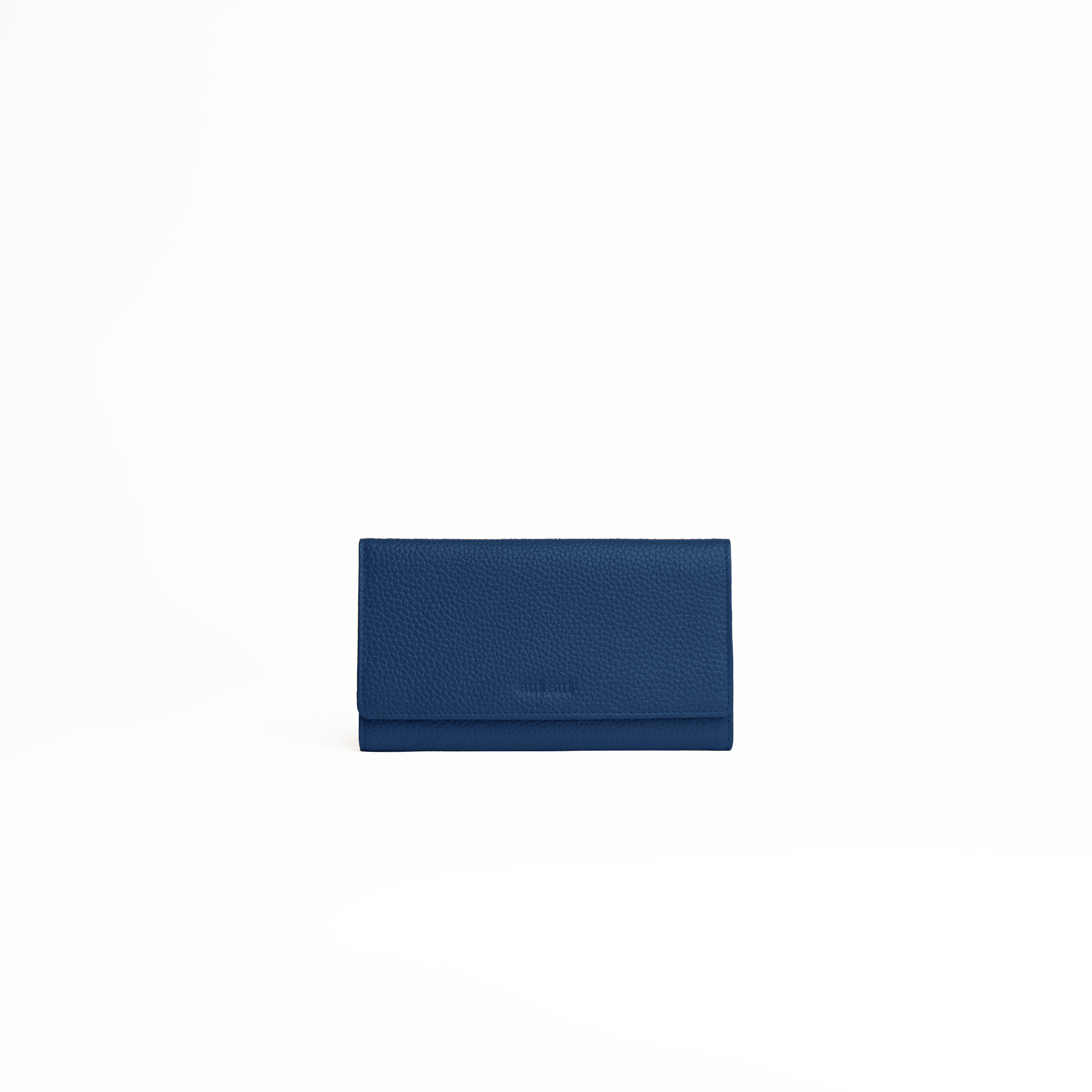 Astuccio porta gioie/gioielli in pelle martellata colore blu navy Aut Aut Studio – vista interna