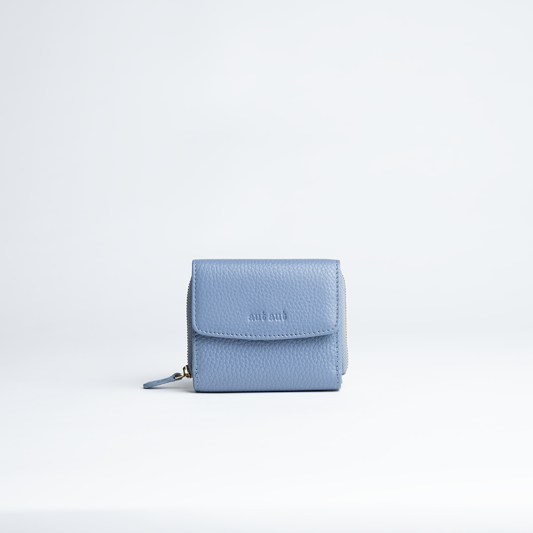 MILANO #454 MINI PORTAFOGLIO PELLE MARTELLATA