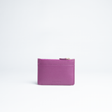 MILANO #463 MINI PORTA CARTE DI CREDITO/PORTAMONETE IN PELLE MARTELLATA