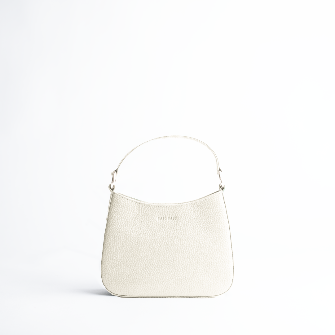 MILANO #501MINI BORSA CON MANICO IN PELLE MARTELLATA