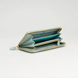 MILANO #365 MAXI PORTAFOGLIO IN PELLE MARTELLATA 1-ZIP AROUND