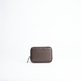 MILANO #456MINI PORTAFOGLIO/PURSE/PORTA CARTE DI CREDITO IN PELLE MARTELLATA