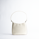 MILANO #501MIDI BORSA CON MANICO IN PELLE MARTELLATA