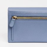 SCONTO 20% - MILANO #425 PORTAFOGLIO IN PELLE MARTELLATA CON LOGO DORATO