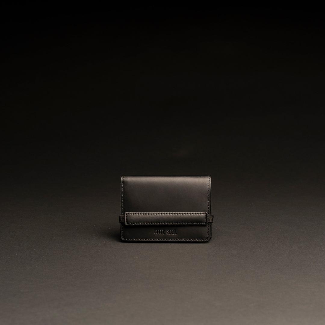 CARGO #2003 PORTA CARTE DI CREDITO/BIGLIETTI DA VISITA IN PELLE LISCIA CON ELASTICO