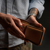 CARGO #2001  PORTAFOGLIO IN PELLE LISCIA