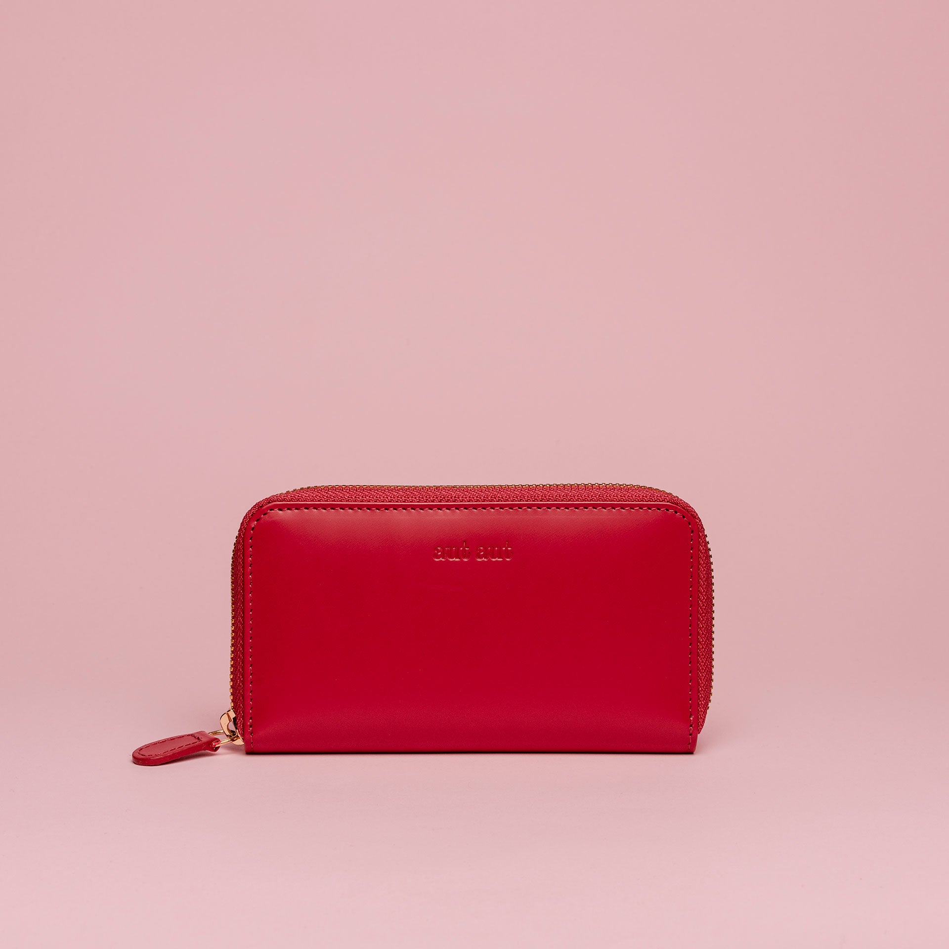 FREEDA #460 PORTACHIAVI IN PELLE LISCIA CON ZIP