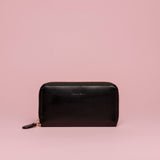 FREEDA #460 PORTACHIAVI IN PELLE LISCIA CON ZIP