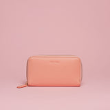 FREEDA #460 PORTACHIAVI IN PELLE LISCIA CON ZIP