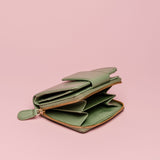 FREEDA #454 MINI PORTAFOGLIO IN PELLE LISCIA