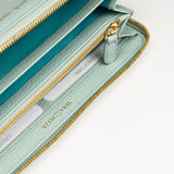 SCONTO 20% - MILANO #365 MAXI PORTAFOGLIO IN PELLE MARTELLATA 1-ZIP AROUND