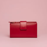 FREEDA #447 MIDI PORTAFOGLIO IN PELLE LISCIA