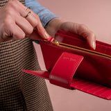 FREEDA #447 MIDI PORTAFOGLIO IN PELLE LISCIA