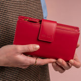 FREEDA #447 MIDI PORTAFOGLIO IN PELLE LISCIA