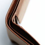 THE OAK #1098 MINI BILLETERA DE PIEL - PROTECCIÓN RFID INTEGRADA