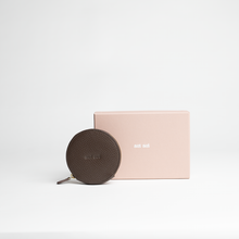 Load image into Gallery viewer, ROUND LEATHER COIN PURSE