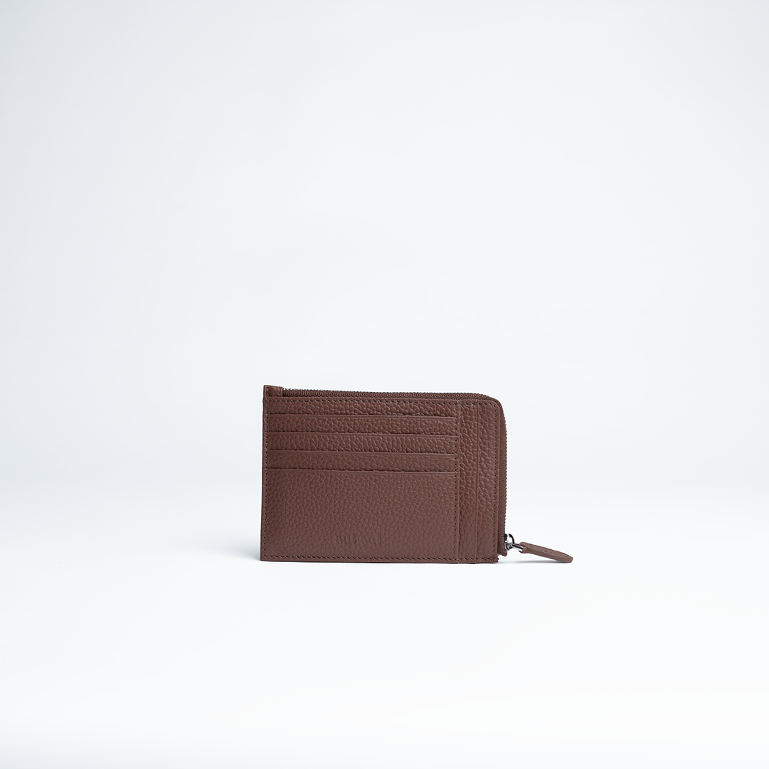 MILANO #1207 PORTA CARTE DI CREDITO/DOCUMENTI IN PELLE MARTELLATA