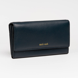 20% OFF - MILANO #425 LEATHER WALLET WITH GOLD LOGO