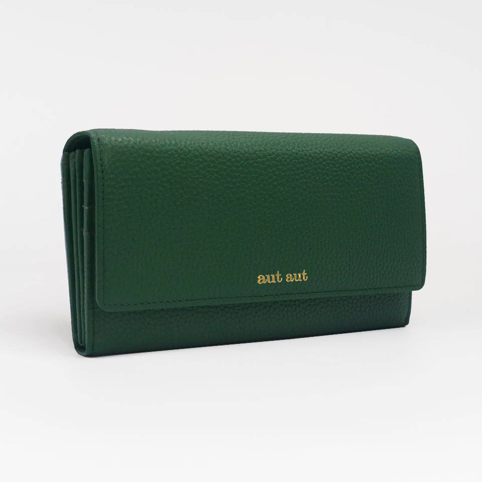 20% OFF - MILANO #425 LEATHER WALLET WITH GOLD LOGO