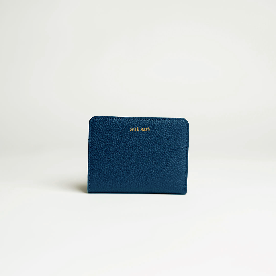 20% OFF - MILANO #448 MINI WALLET IN LEATHER WITH GOLD LOGO