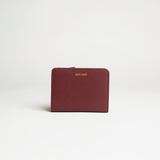 20% OFF - MILANO #448 MINI WALLET IN LEATHER WITH GOLD LOGO