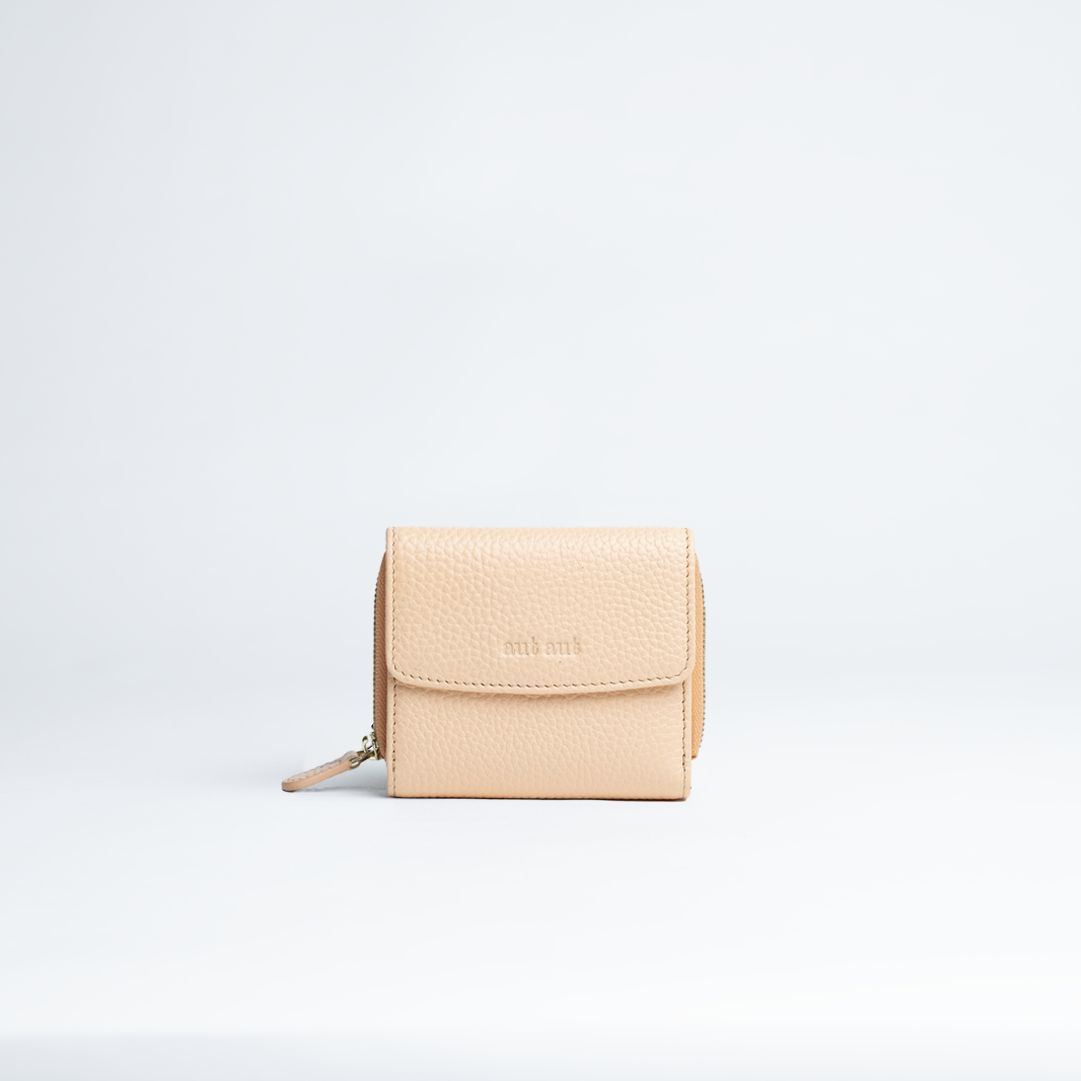 MILANO #454 MINI PORTAFOGLIO PELLE MARTELLATA