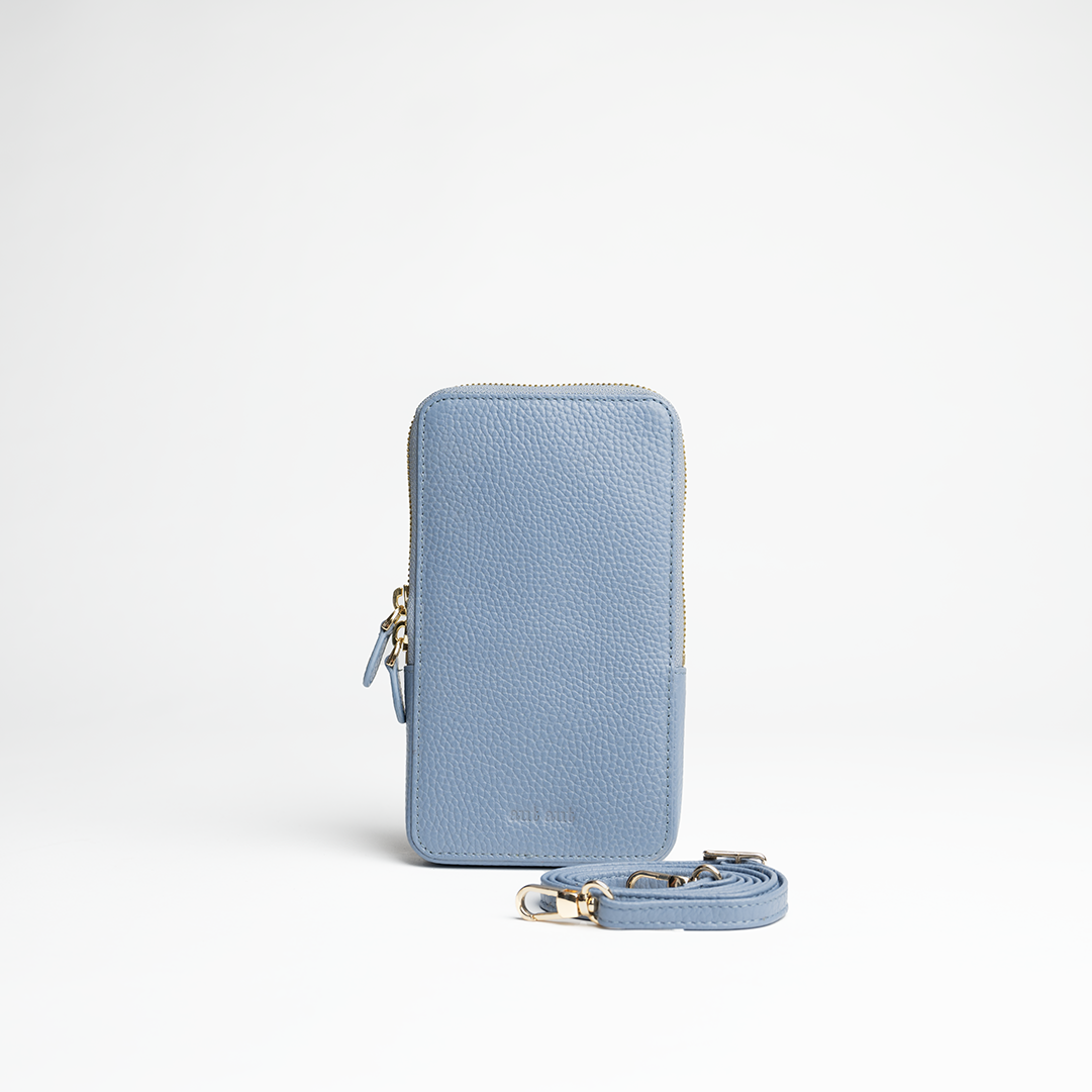 MILANO #462 SMARTPHONE/DOCUMENTS/TRAVEL CARD HOLDER IN GRAINED LEATHER - 30% OFF