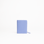 Tasconcino porta carte in pelle liscia colore glicine Aut Aut Studio – vista frontale