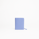Tasconcino porta carte in pelle liscia colore glicine Aut Aut Studio – vista frontale