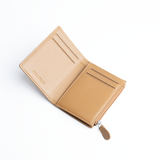 Tasconcino porta carte in pelle liscia colore sabbia Aut Aut Studio – vista interno