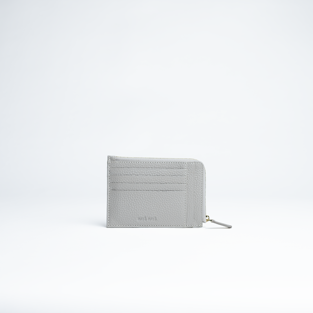 MILANO #1207 PORTA CARTE DI CREDITO/DOCUMENTI IN PELLE MARTELLATA