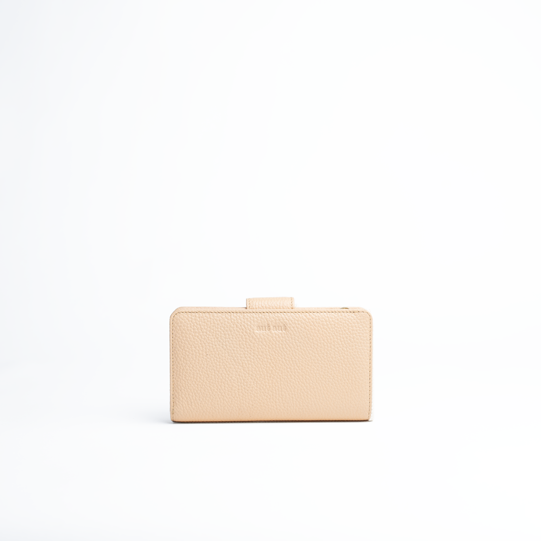 MILAN #446 MIDI GELDSCHALE AUS GEHÄUSELEDER