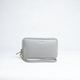 MILANO #456 GROSSE GELDBÖRSE AUS GEHÄMMTEM LEDER MIT HANDGELENKRIEMEN