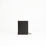 Tasconcino porta carte in pelle liscia colore nero Aut Aut Studio – vista frontale