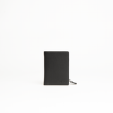 Tasconcino porta carte in pelle liscia colore nero Aut Aut Studio – vista frontale