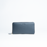 Portafoglio in pelle morbida colore blu Navy donna Aut Aut Studio – vista interno