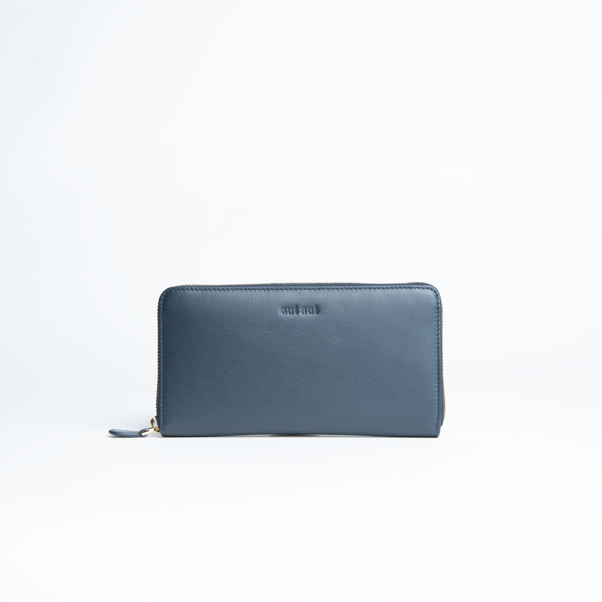 Portafoglio in pelle morbida colore blu Navy donna Aut Aut Studio – vista interno