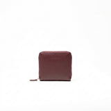 Portafoglio saffiano zip-around CHLOE' #449 burgundy - AUT AUT