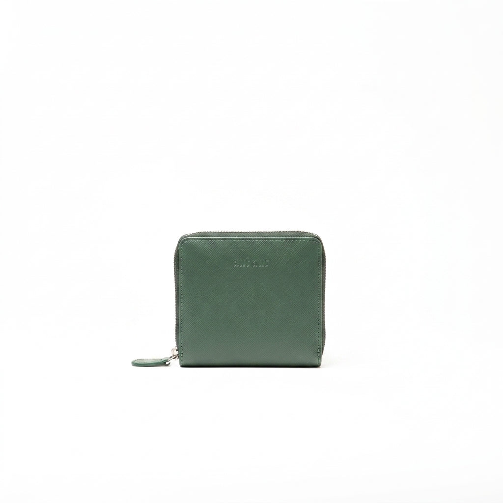 Portafoglio saffiano zip-around CHLOE' #449 verde - AUT AUT