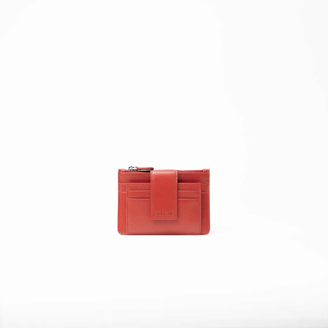 CHLOE' #463 MINI PORTA CARTE DI CREDITO/PORTAMONETE IN SAFFIANO - PROTEZIONE RFID INTEGRATA