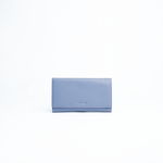 Astuccio porta gioie/gioielli in pelle martellata colore glicine Aut Aut Studio – vista frontale