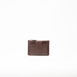 Porta carte in saffiano colore marrone cioccolato uomo/donna protezione RFID Aut Aut Studio