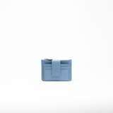 Porta carte in saffiano colore azzurro glicine uomo/donna protezione RFID Aut Aut Studio 
