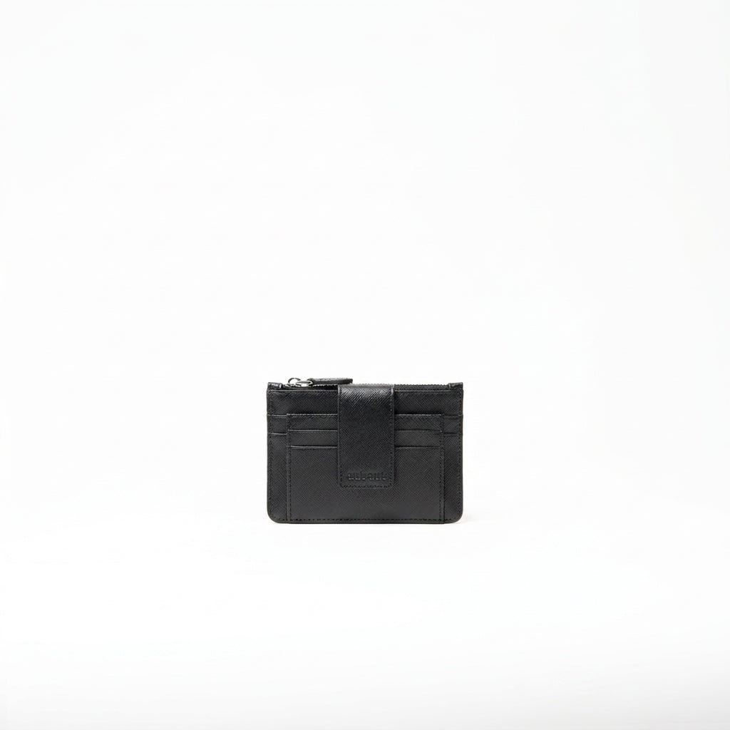 Porta carte in saffiano colore nero uomo/donna protezione RFID Aut Aut Studio 
