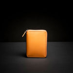 Portafoglio uomo in pelle liscia sabbia con zip CARGO #2000 - AUT AUT