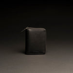 Porta carte e documenti in pelle liscia nero con zip CARGO #2004 - AUT AUT